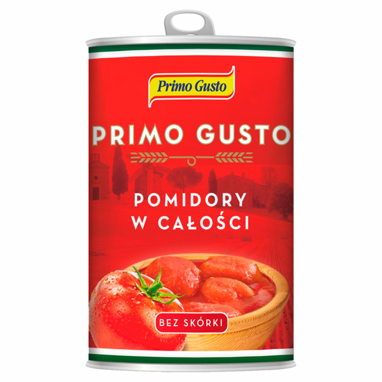 Zdjęcia - Primo Gusto Pomidory w całości bez skórki 400 g