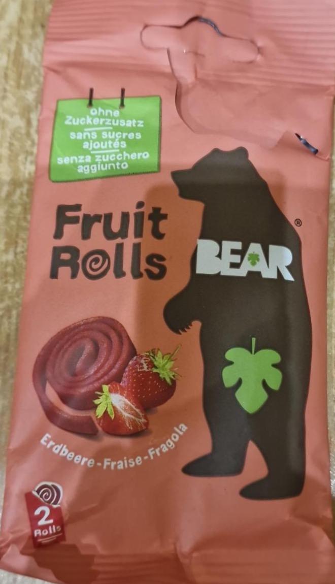 Zdjęcia - Fruit rolls erdbeere Bear