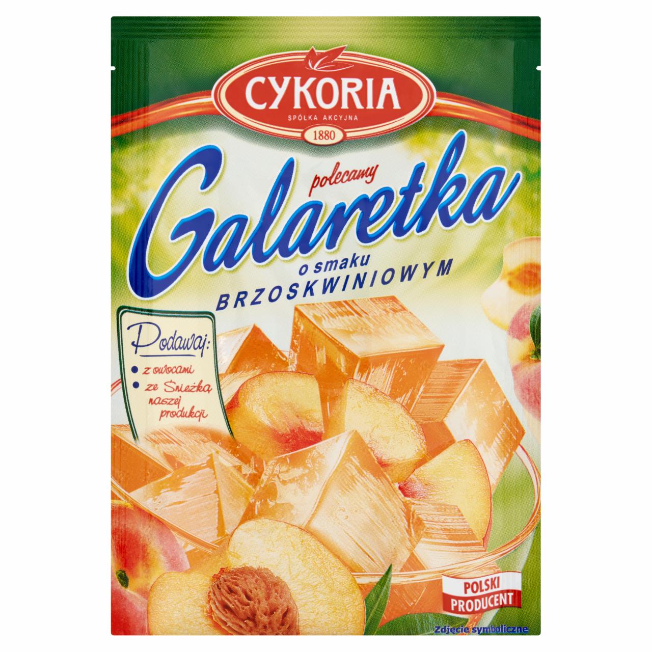 Zdjęcia - Cykoria Galaretka o smaku brzoskwiniowym 75 g