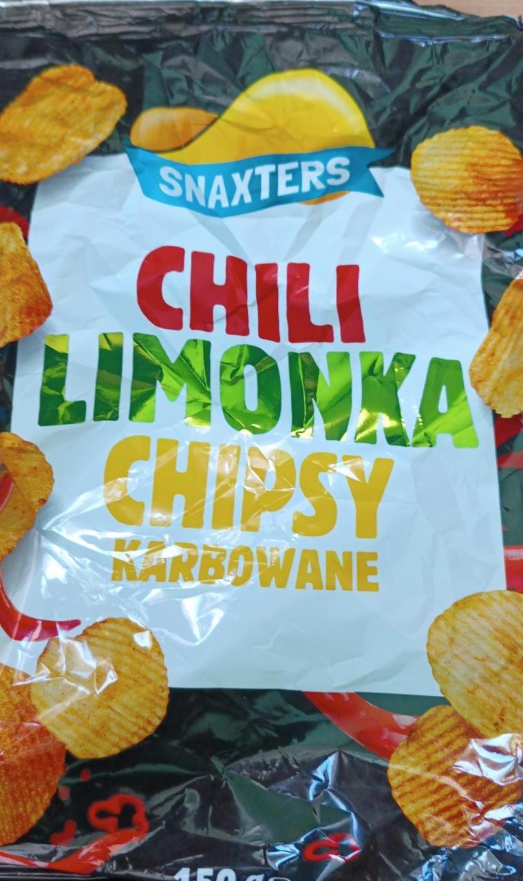 Zdjęcia - Chili Limonka Chipsy karbowane Snaxters