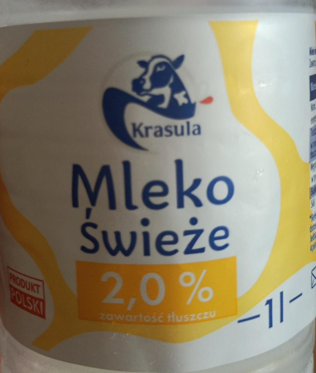 Zdjęcia - Mleko świeże 2,0% Krasula