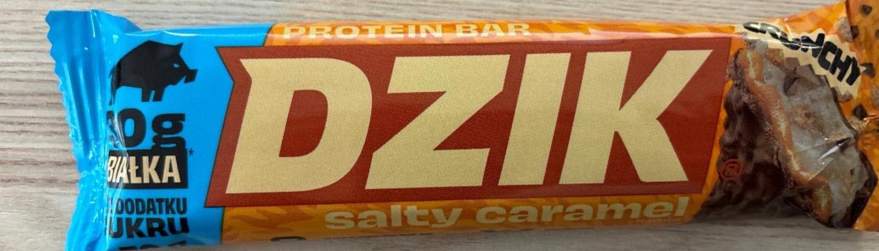 Zdjęcia - Protein bar salty caramel crunchy DZIK