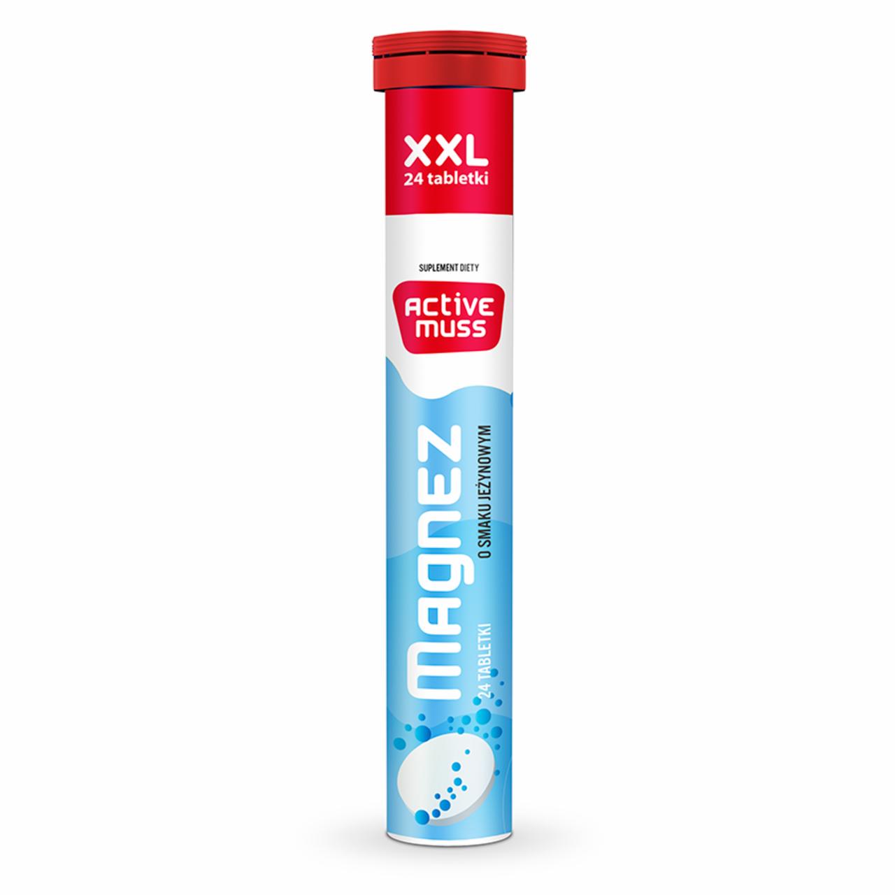 Zdjęcia - Activemuss XXL Suplement diety magnez o smaku jeżynowym 96 g (24 x 4 g)