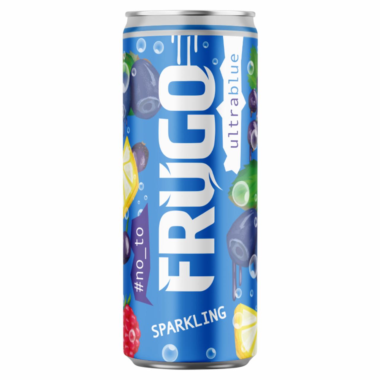 Zdjęcia - Frugo Ultrablue Gazowany napój wieloowocowy 250 ml