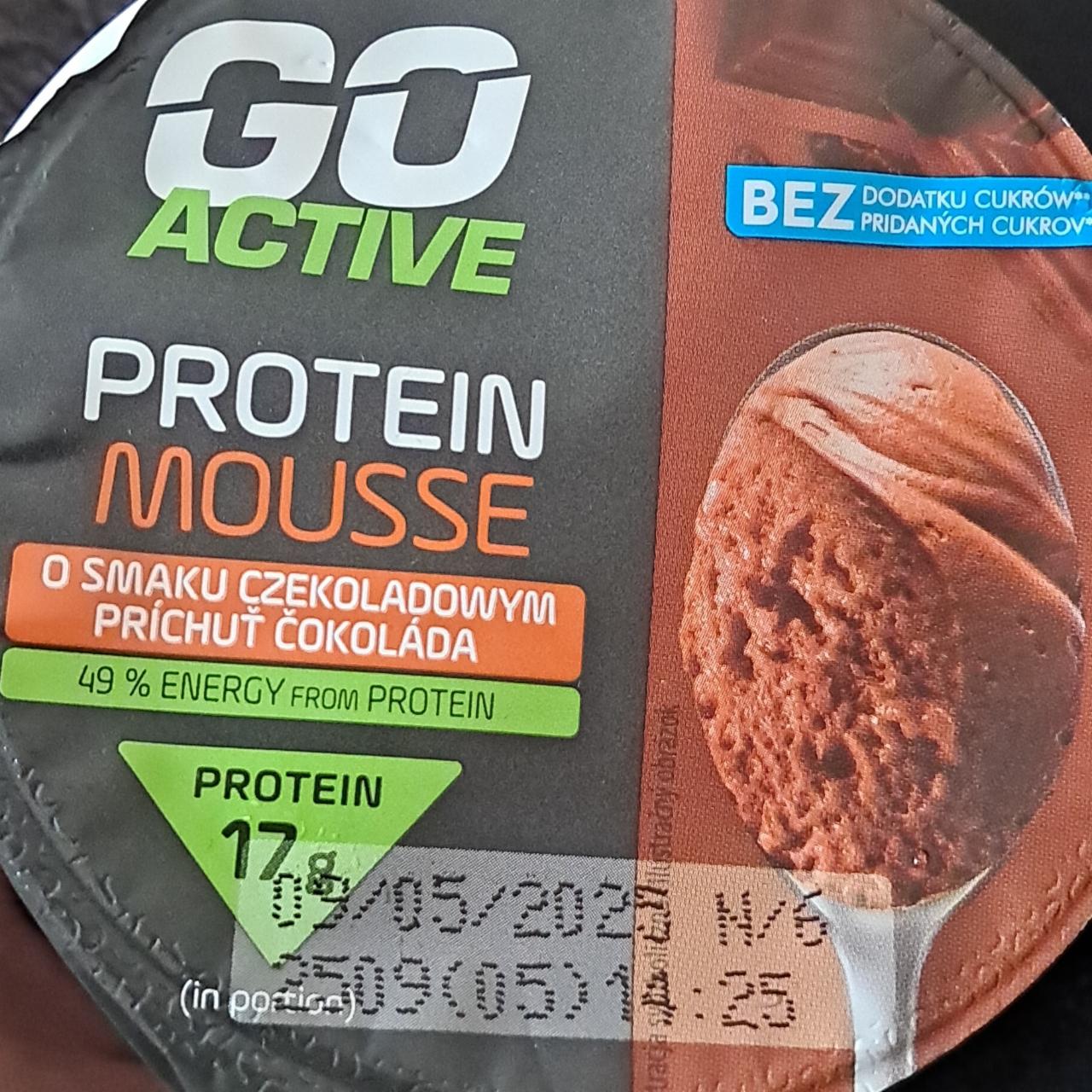 Zdjęcia - Protein mousse o smaku czekoladowym GoActive