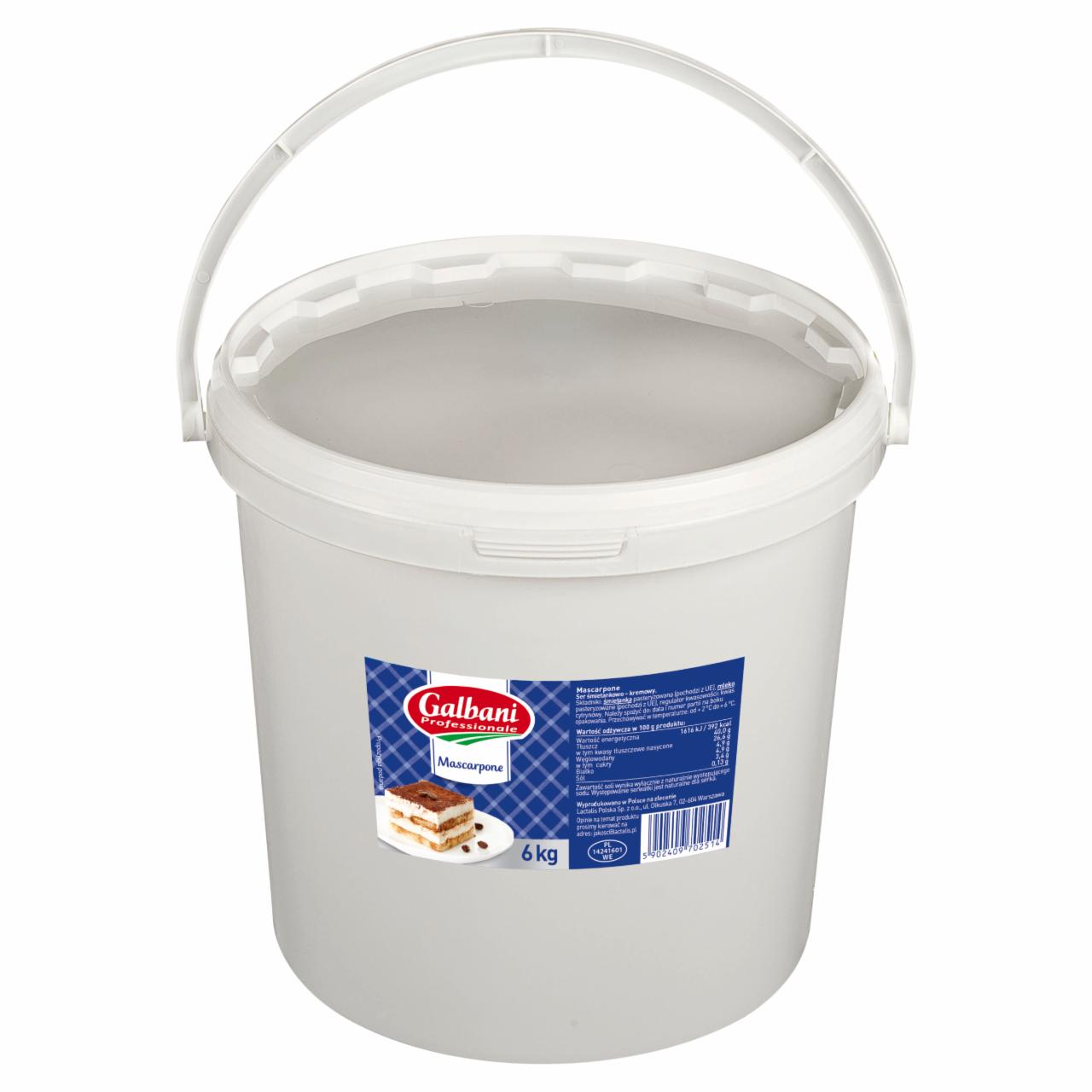 Zdjęcia - Galbani Professionale Ser mascarpone 6 kg