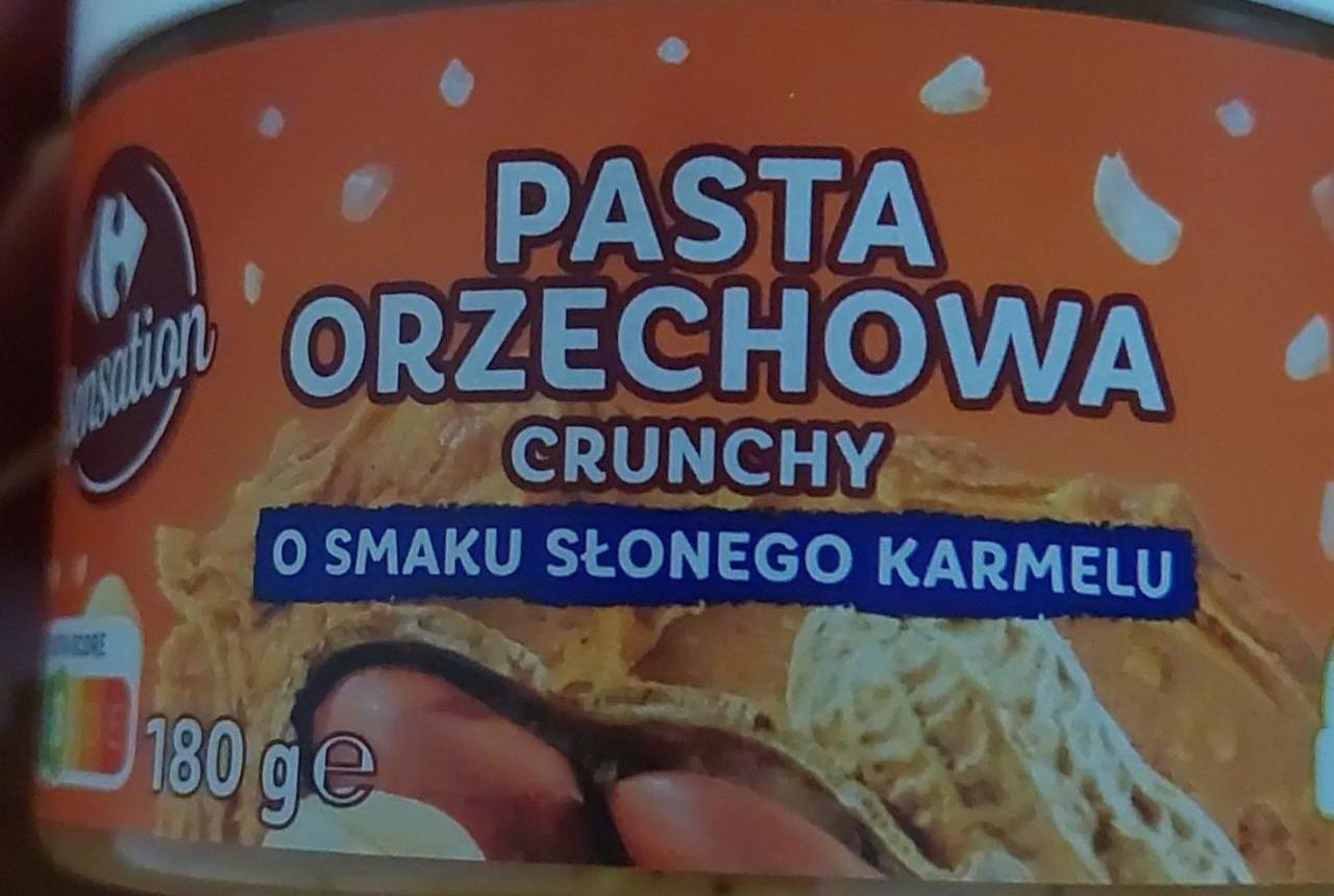 Zdjęcia - Pasta orzechowa o smaku słonego karmelu Carrefour Sensation