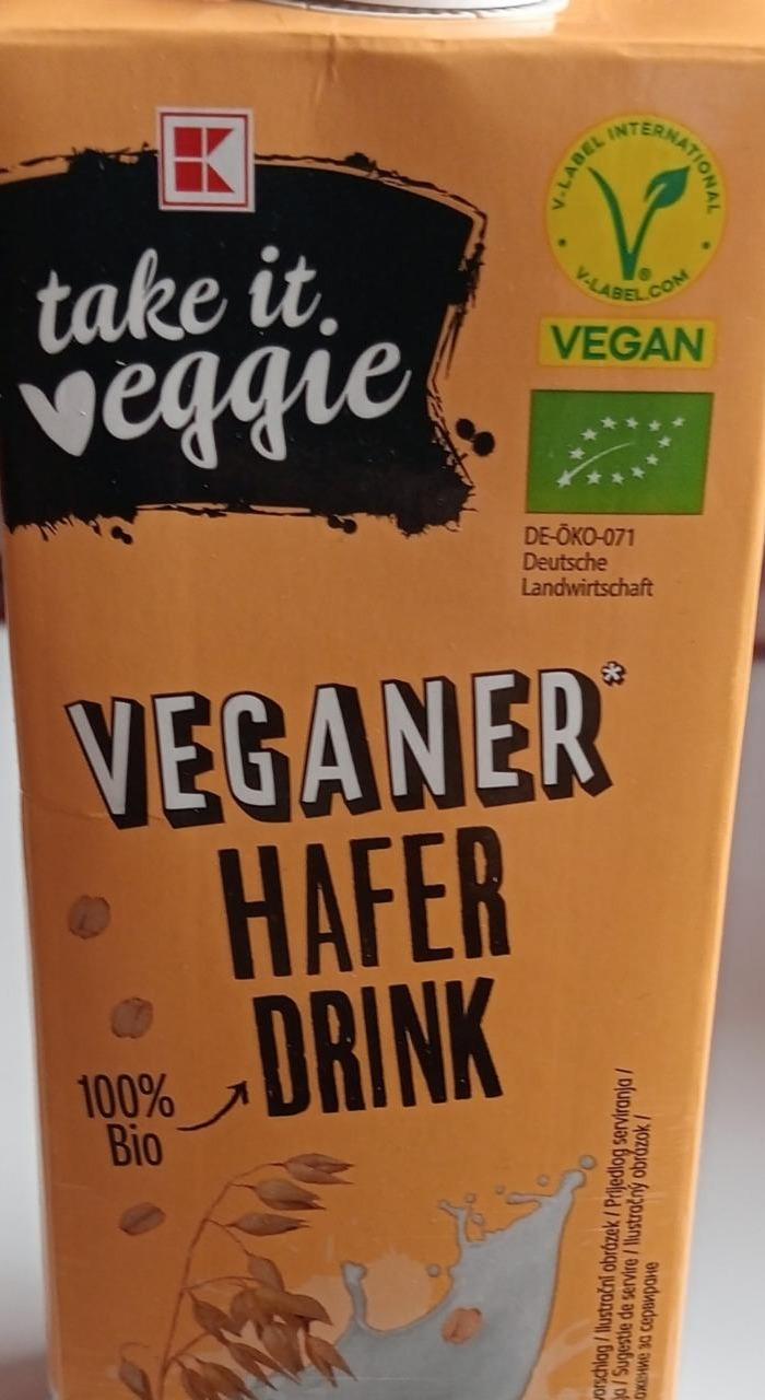 Zdjęcia - Veganer hafer dirnk take it veggie K-Classic