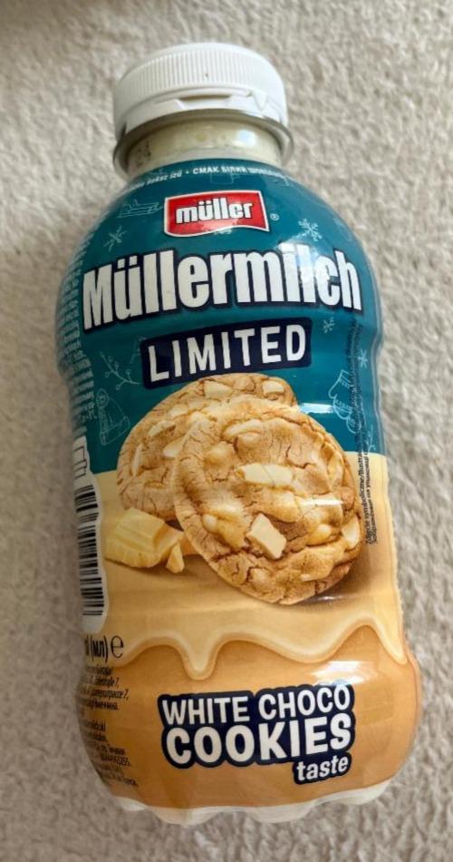 Zdjęcia - Müllermilch white choco cookies Muller