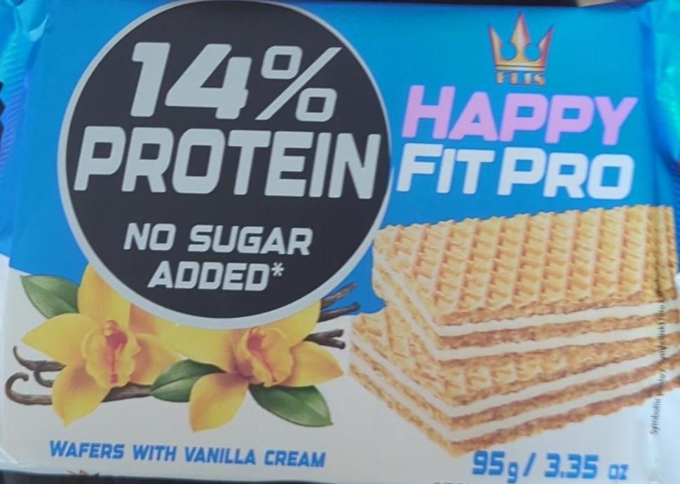 Zdjęcia - Wafle z kremem waniliowym Happy Fit Pro Flis