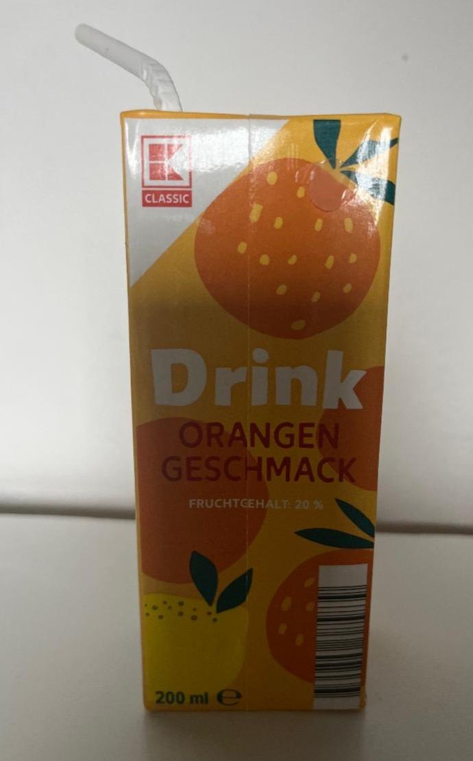 Zdjęcia - Drink orangen geschmack K-Classic