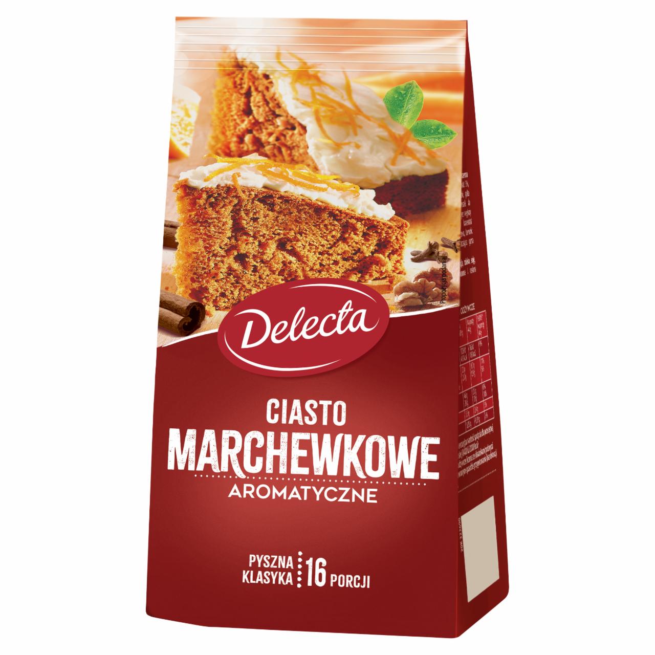 Zdjęcia - Delecta Ciasto marchewkowe mieszanka do domowego wypieku ciasta 410 g