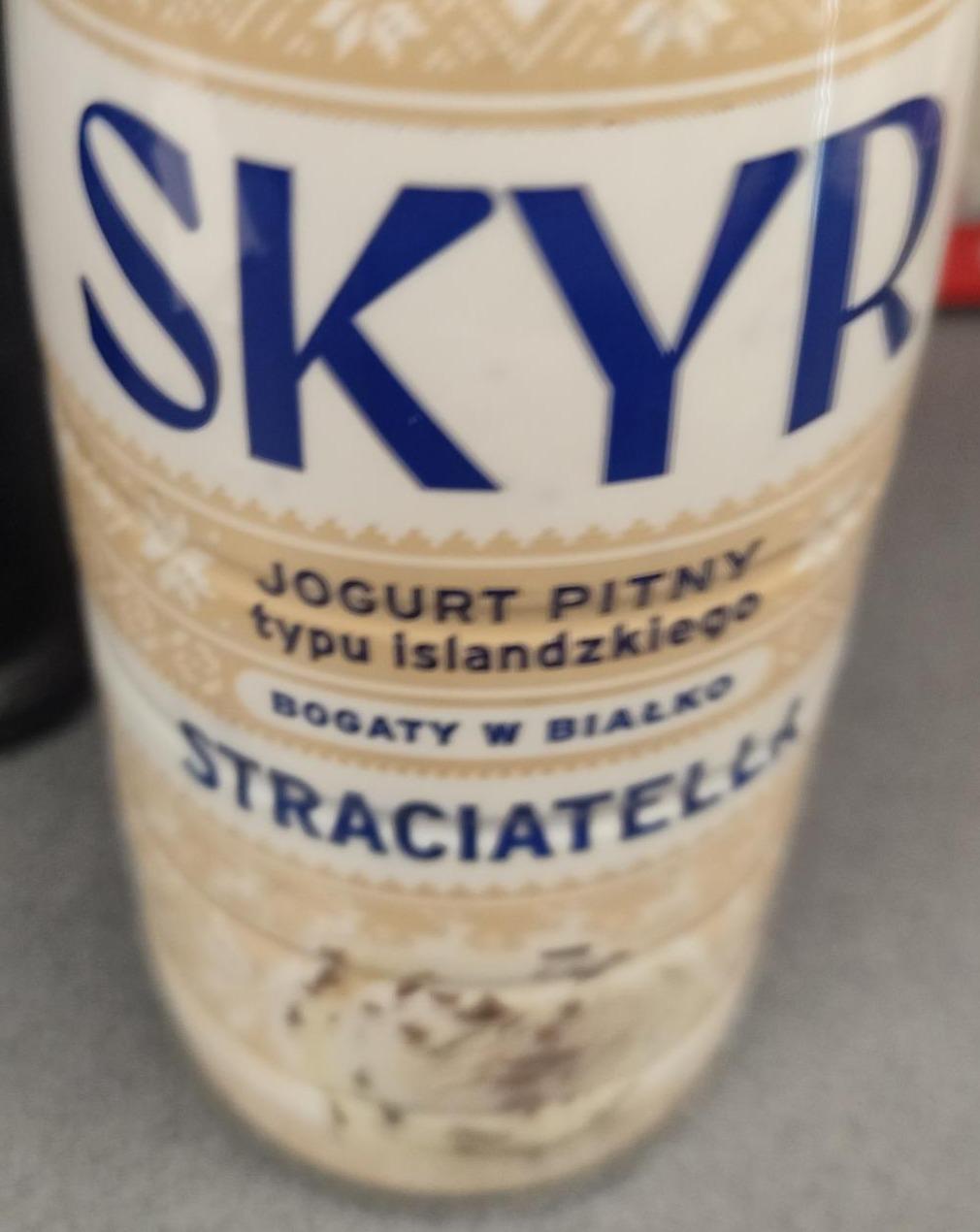 Zdjęcia - Skyr jogurt pitny typu islandzkiego straciatella Krasnystaw