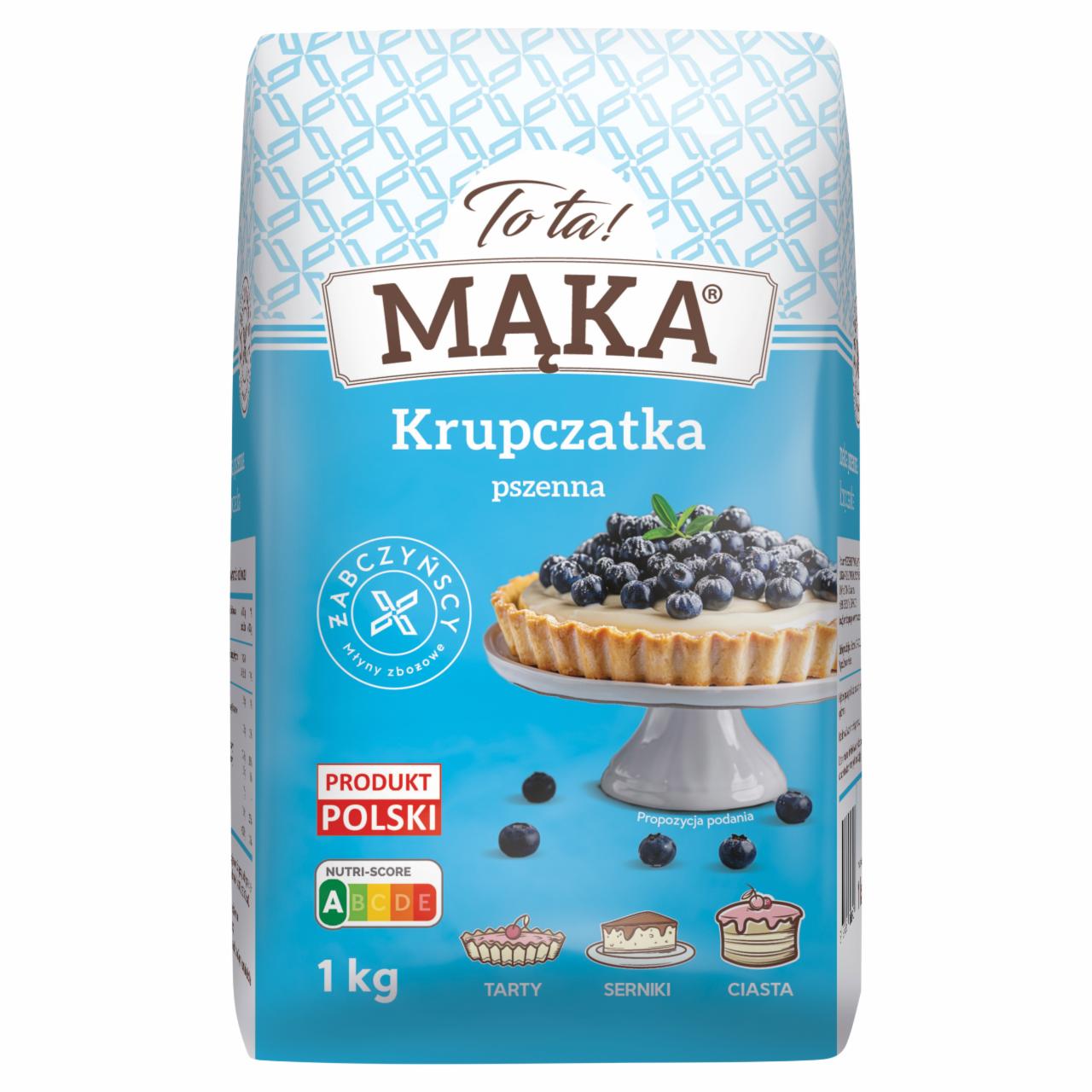 Zdjęcia - To ta! Mąka krupczatka pszenna 1 kg