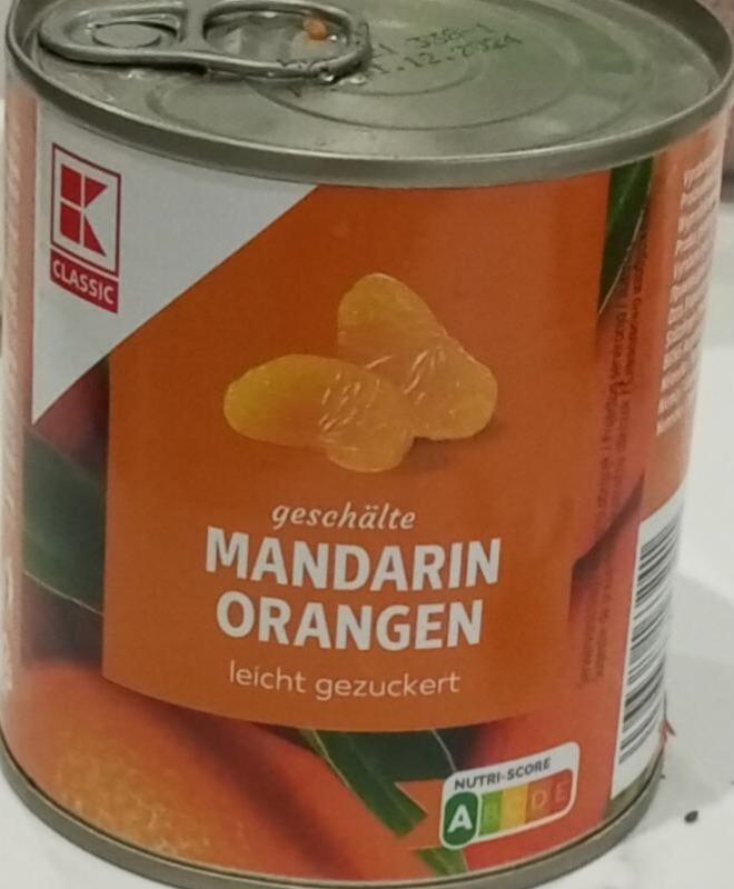 Zdjęcia - Mandarin Orangen K-Classic