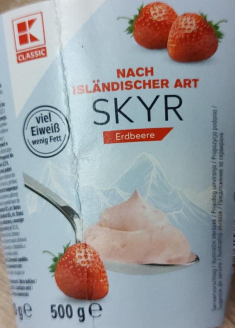 Zdjęcia - Nach islandischer art skyr erbeere K-Classic