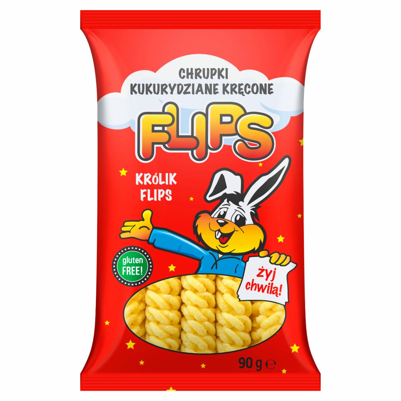 Zdjęcia - Flips Chrupki kukurydziane kręcone 90 g