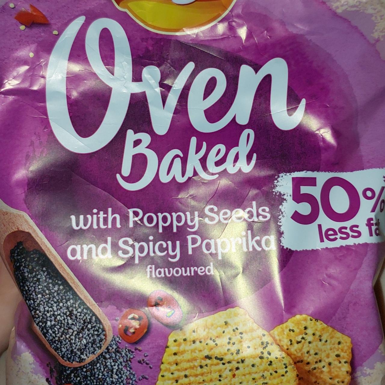 Zdjęcia - Oven baked spicy paprika & poppy seeds Lay's