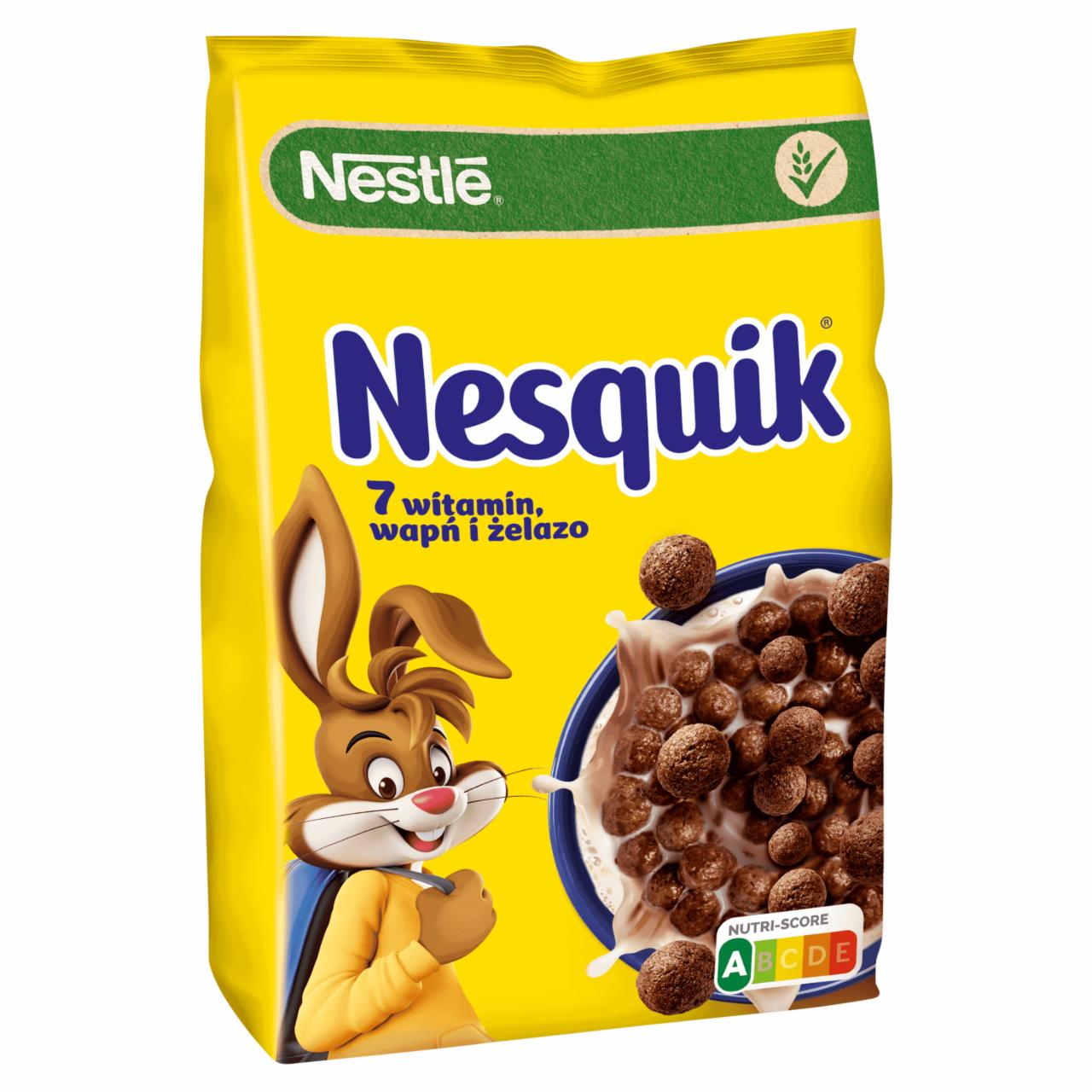 Zdjęcia - Nestlé Nesquik Zbożowe kuleczki o smaku czekoladowym 250 g