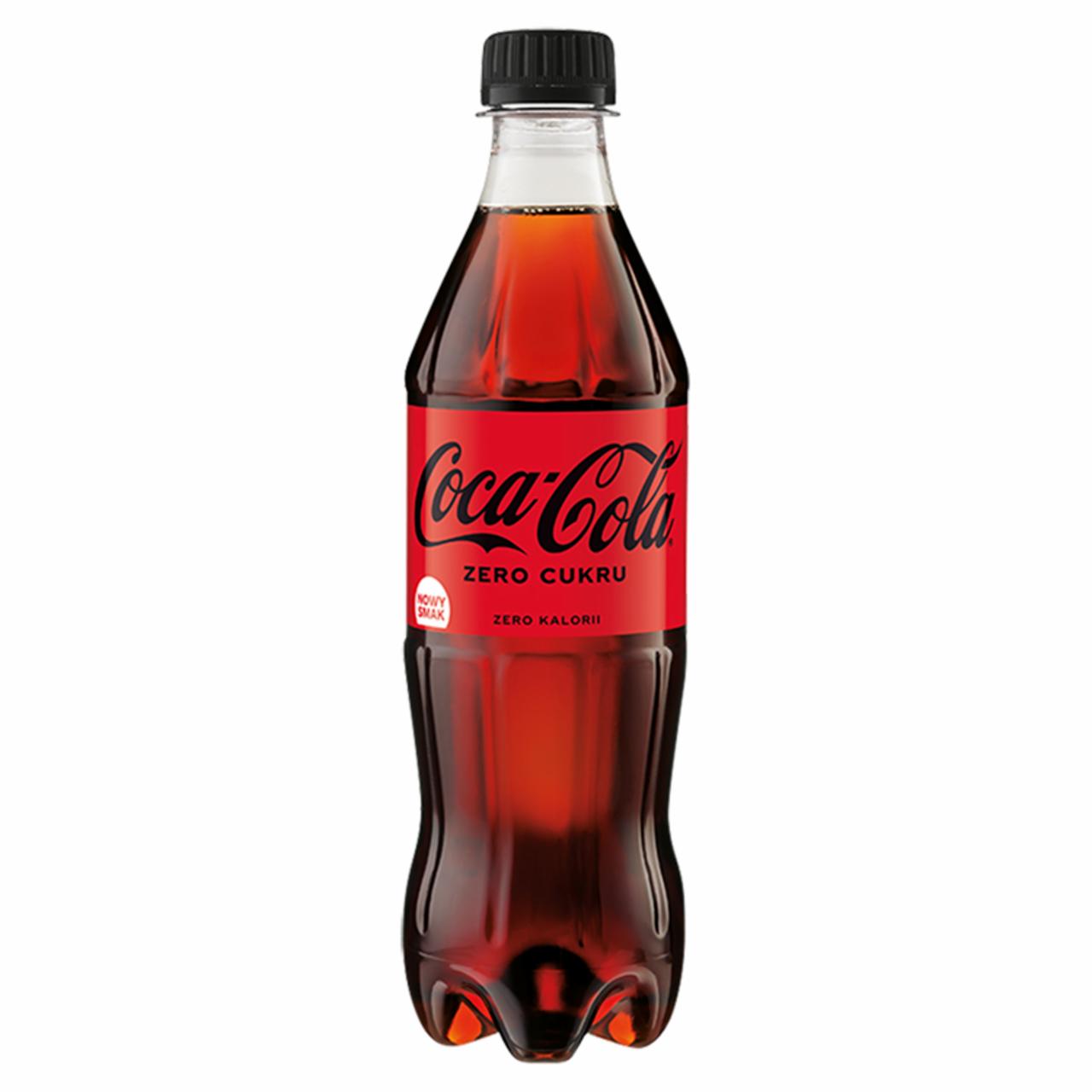 Zdjęcia - Coca-Cola zero Peach Taste Napój gazowany 500 ml