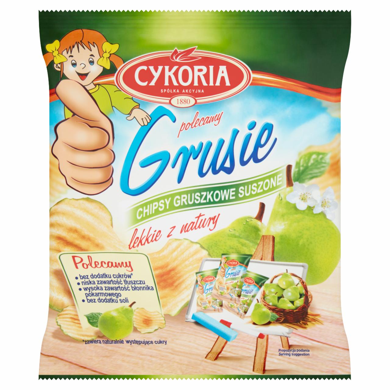 Zdjęcia - Cykoria Grusie Chipsy gruszkowe suszone 30 g