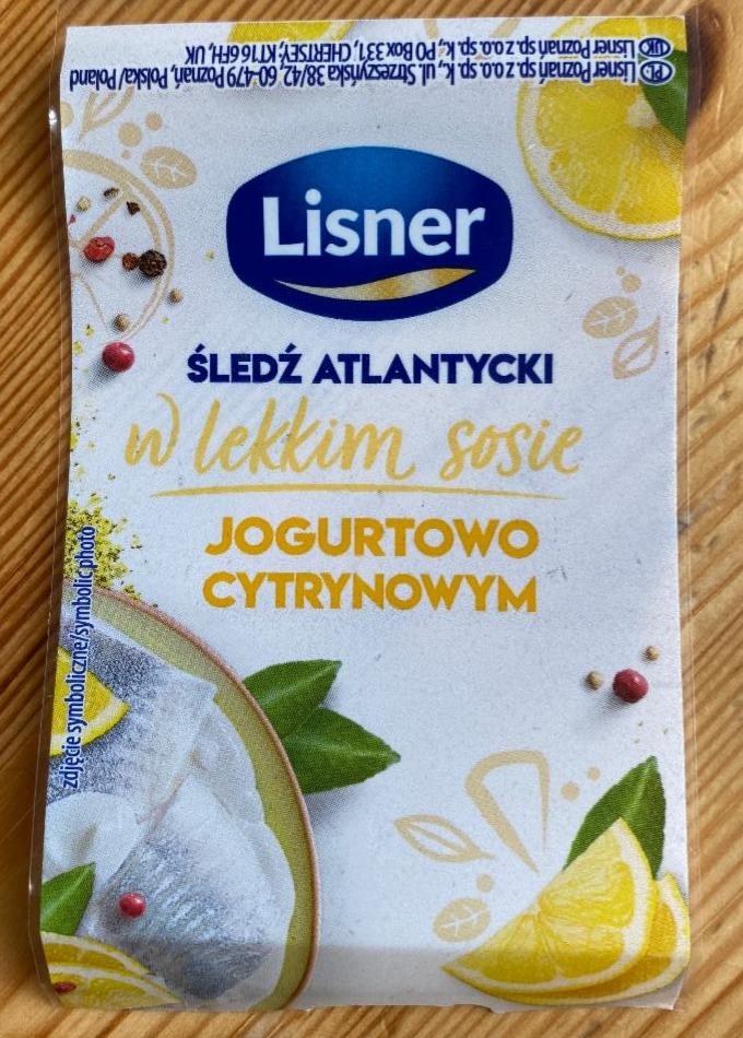 Zdjęcia - Śledź atlantycki w lekkim sosie jogurtowo cytrynowym Lisner