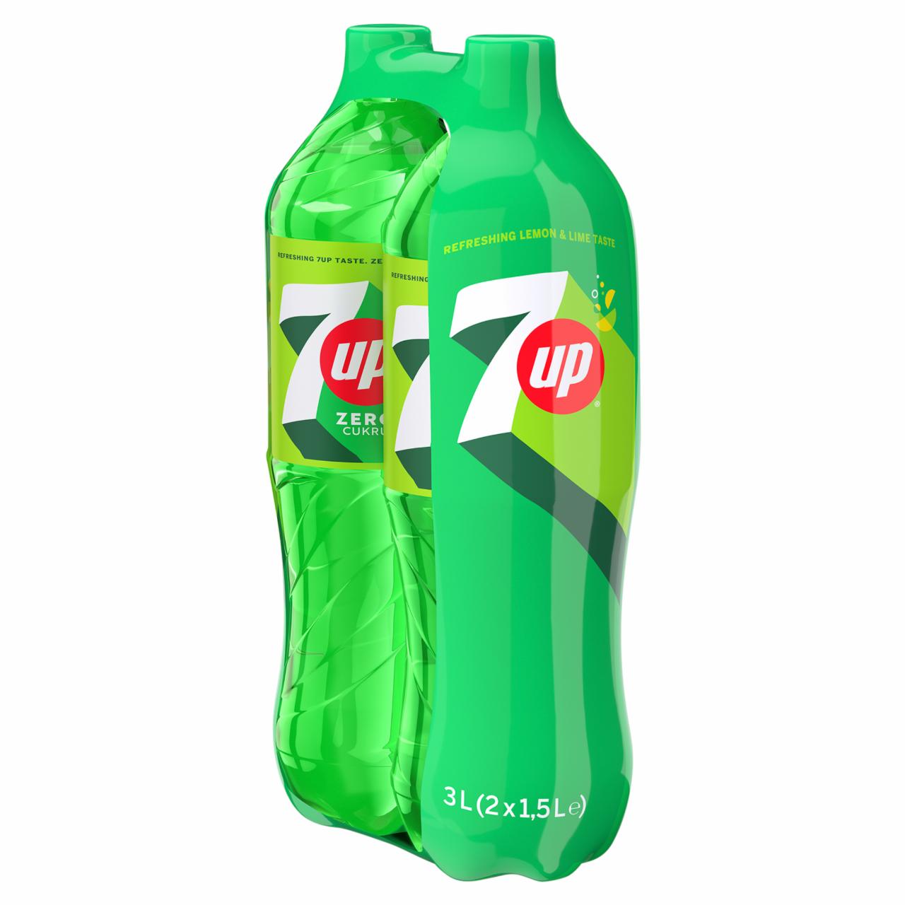 Zdjęcia - 7UP Napój gazowany 3 l (2 x 1,5 l)