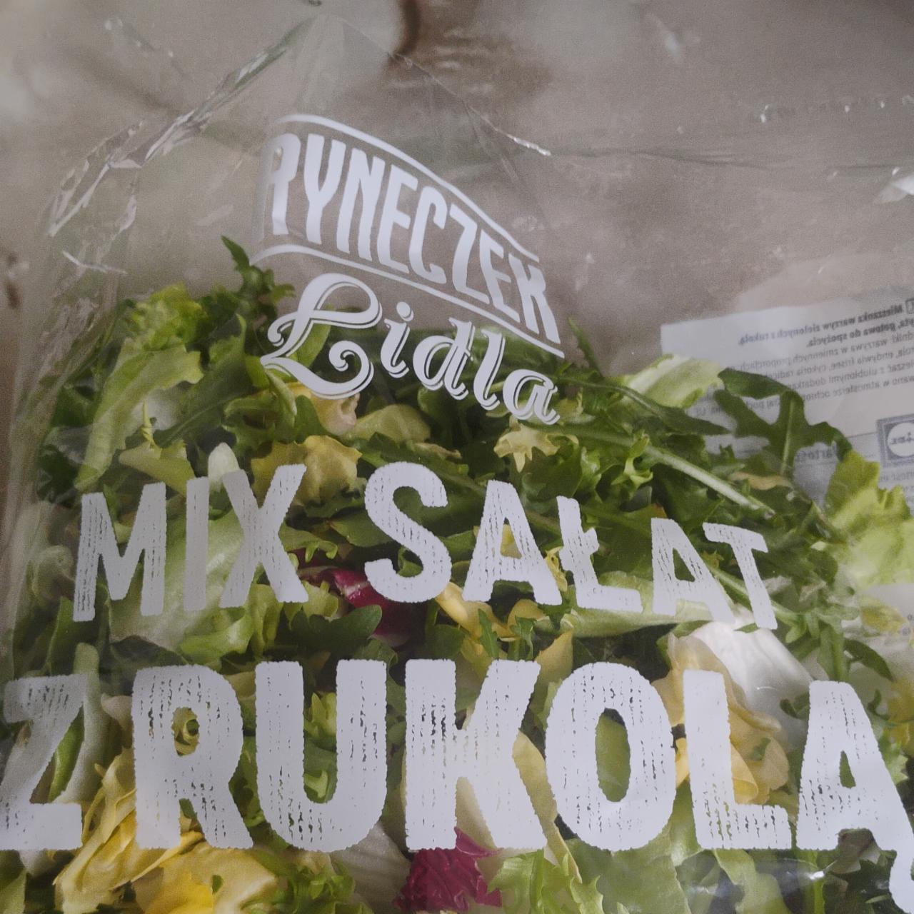 Zdjęcia - Mix sałat z rukolą Ryneczek Lidla