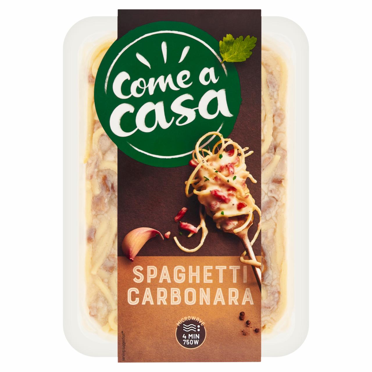 Zdjęcia - Come a Casa Spaghetti carbonara 400 g