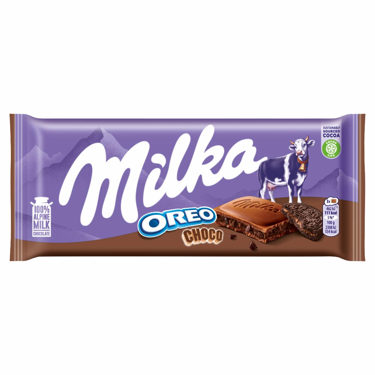 Zdjęcia - Milka Oreo Choco Czekolada mleczna 100 g