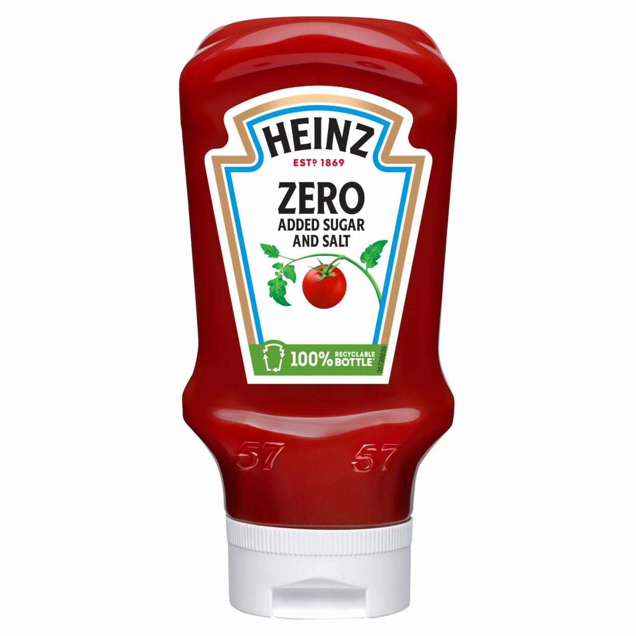 Zdjęcia - Heinz Ketchup bez dodatku cukru i soli 425 g