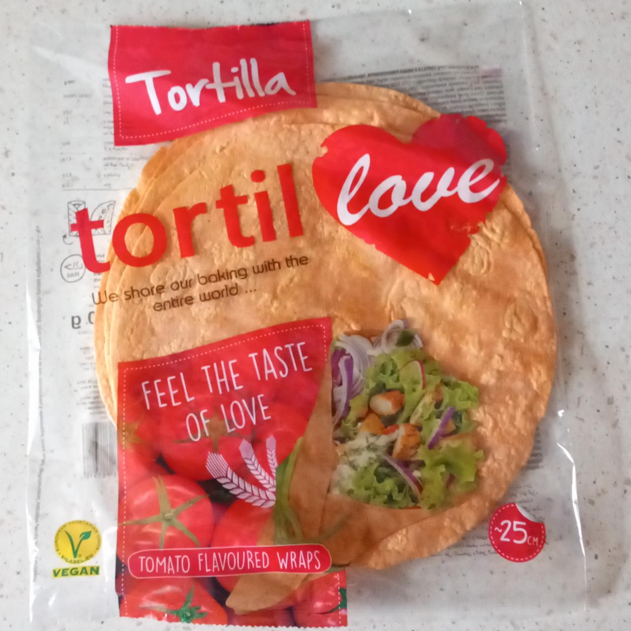 Zdjęcia - Tortilla Tomato Flavoured Wraps Tortil love