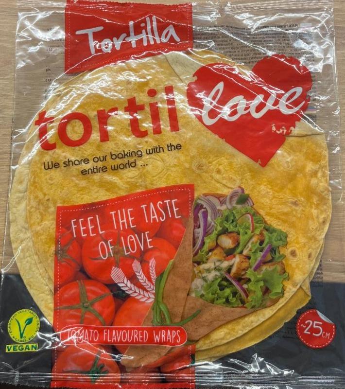 Zdjęcia - Tortilla Tomato Flavoured Wraps Tortil love