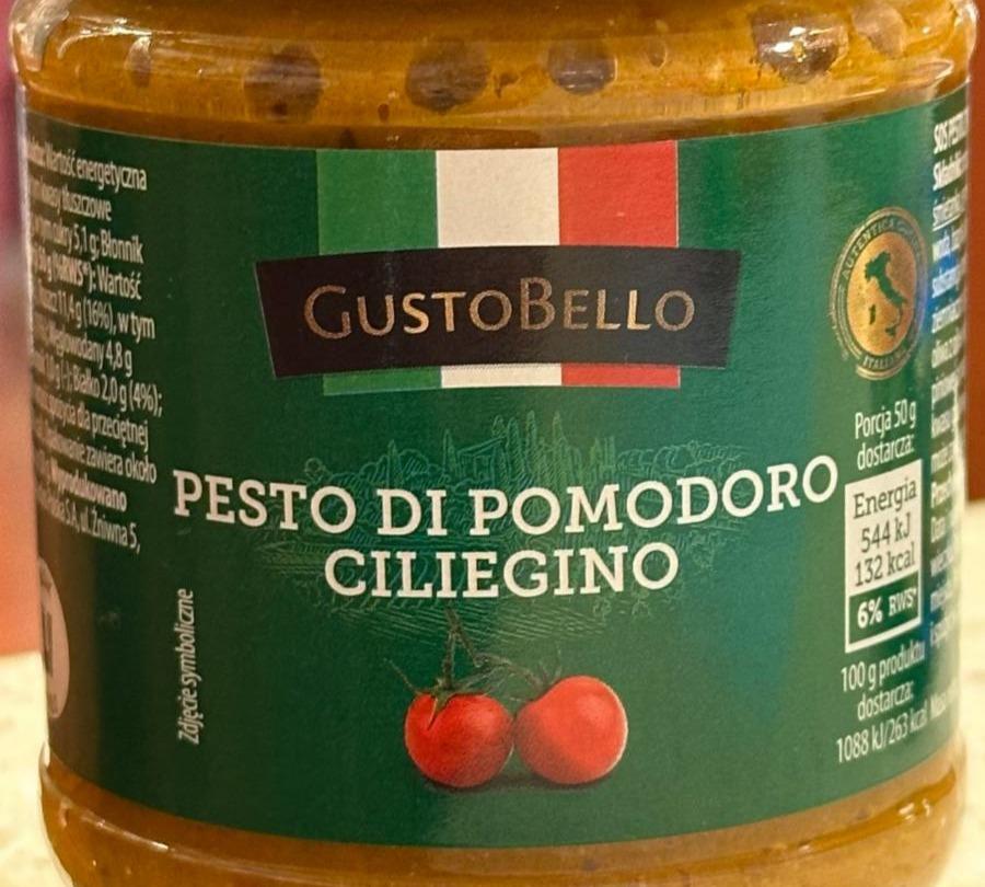 Zdjęcia - Pesto di pomodoro ciliegino GustoBello