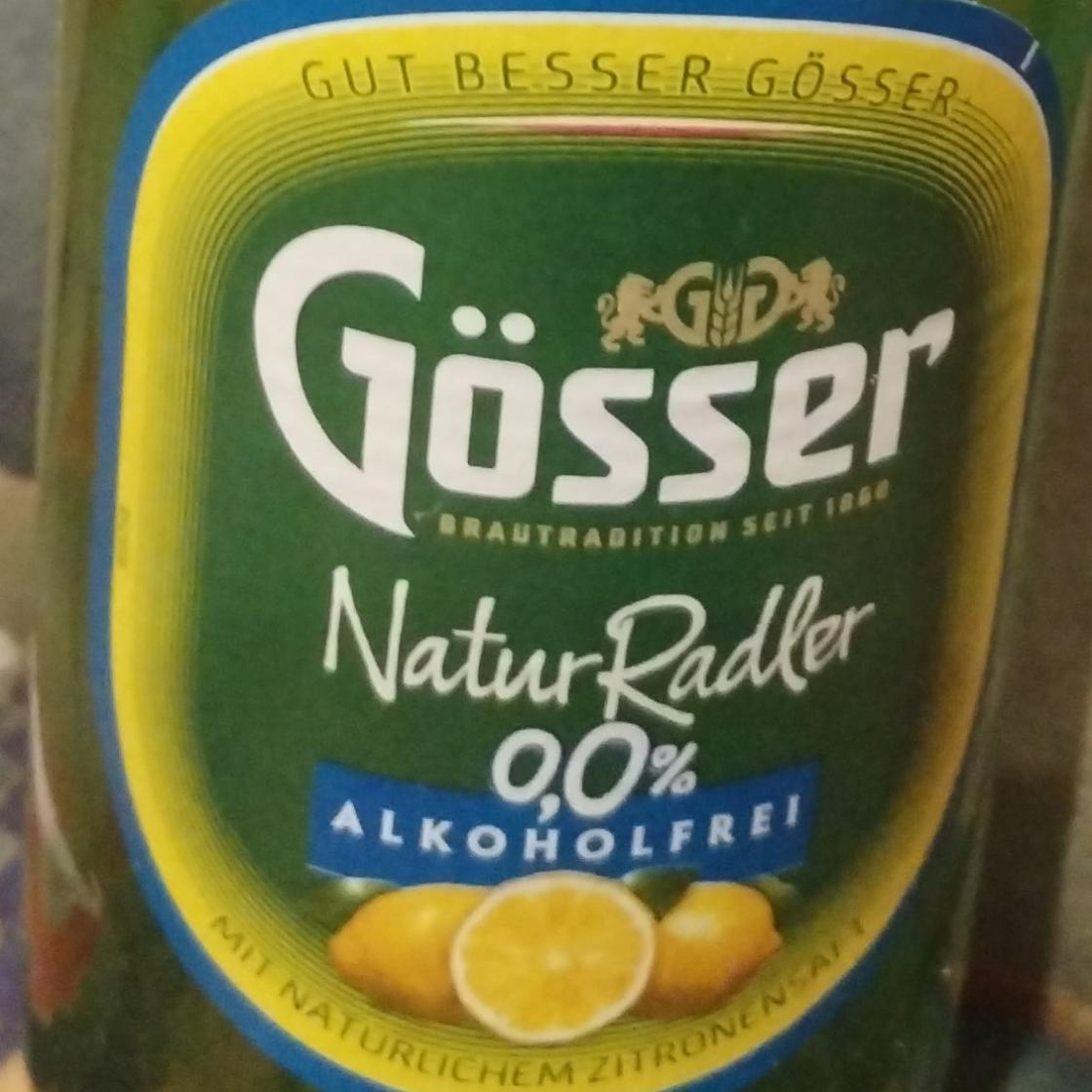 Zdjęcia - Natural radler 0,0% alkoholfrei Gösser