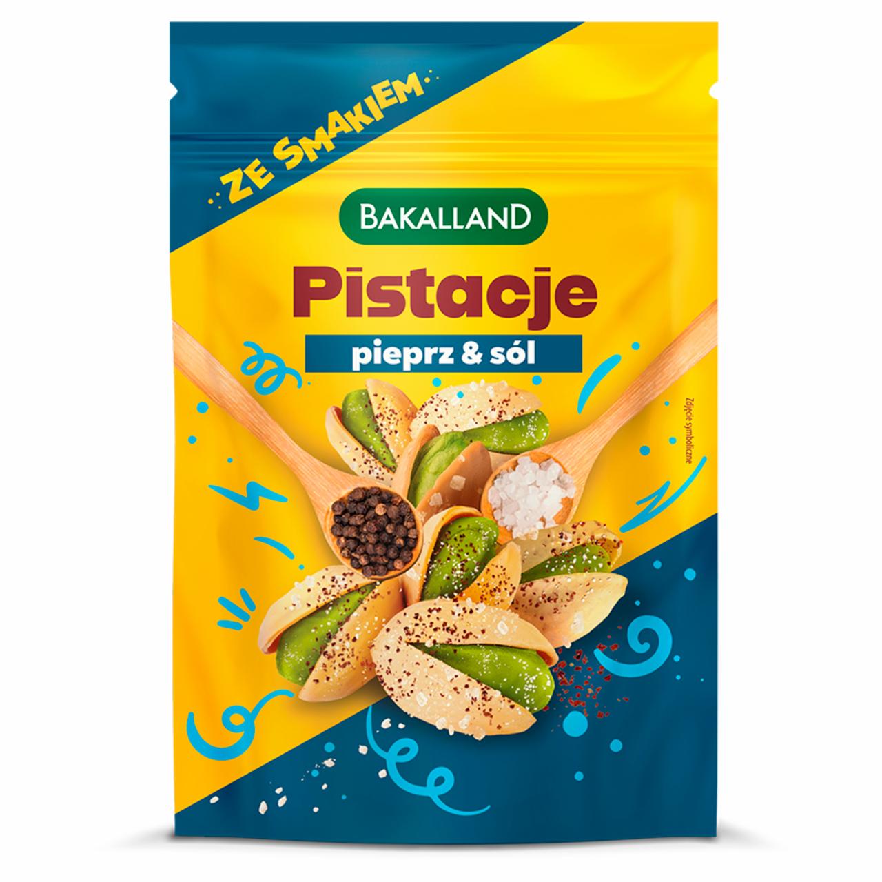 Zdjęcia - Bakalland Pistacje pieprz & sól 70 g