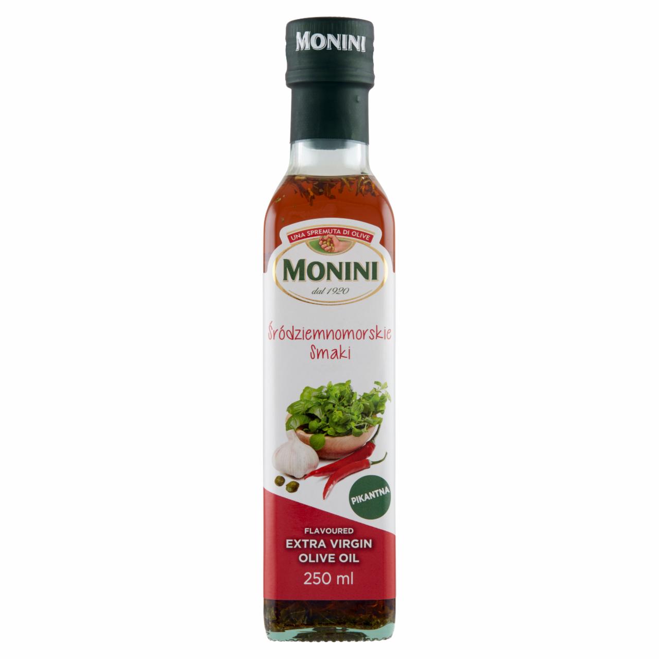 Zdjęcia - Monini Aromatyzowana oliwa z oliwek pikantna 250 ml