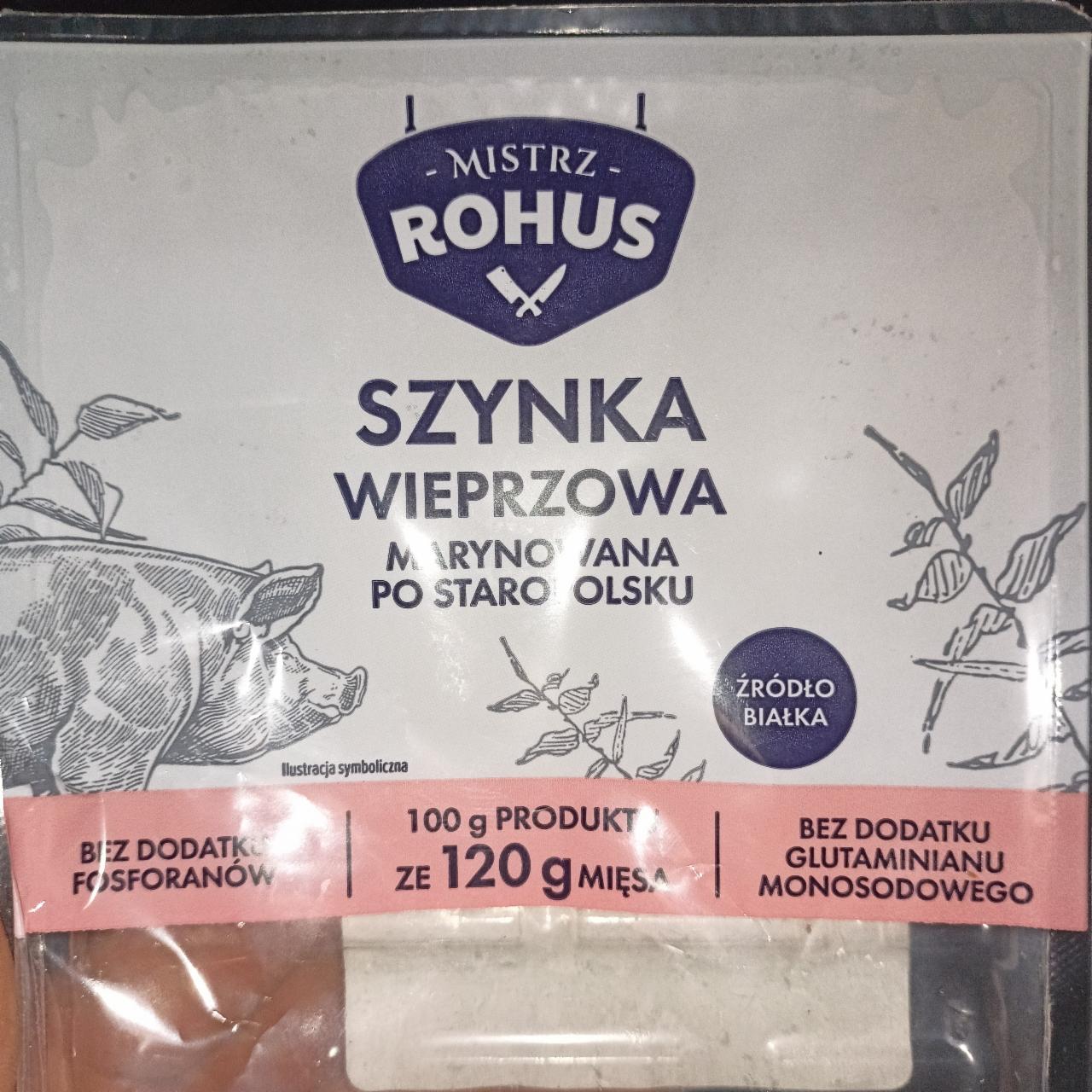 Zdjęcia - Szynka wieprzowa marynowana po staropolsku Mistrz Rohus