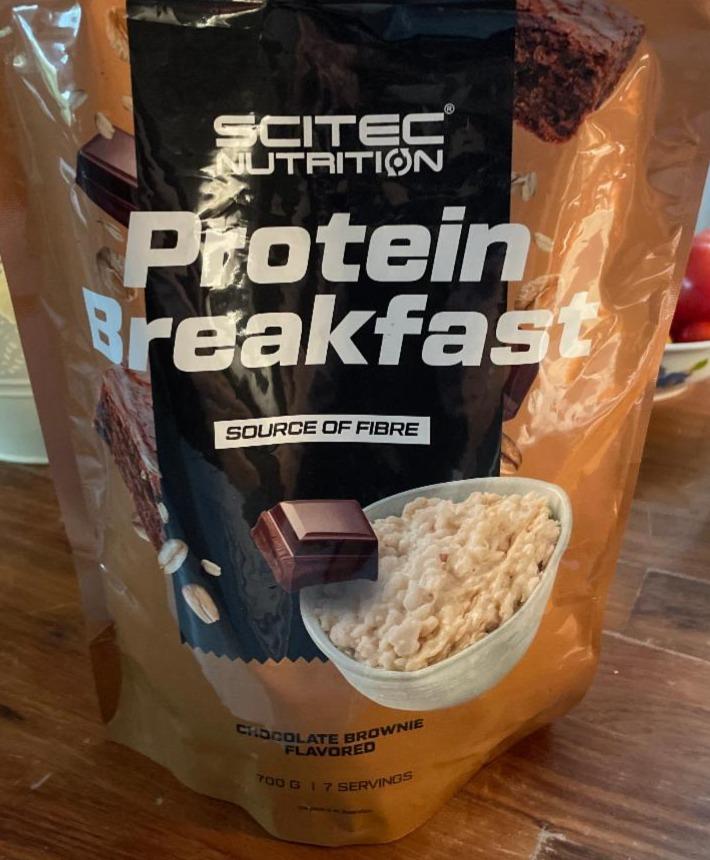 Zdjęcia - Protein Breakfast Chocolate Brownie flavour Scitec Nutrition