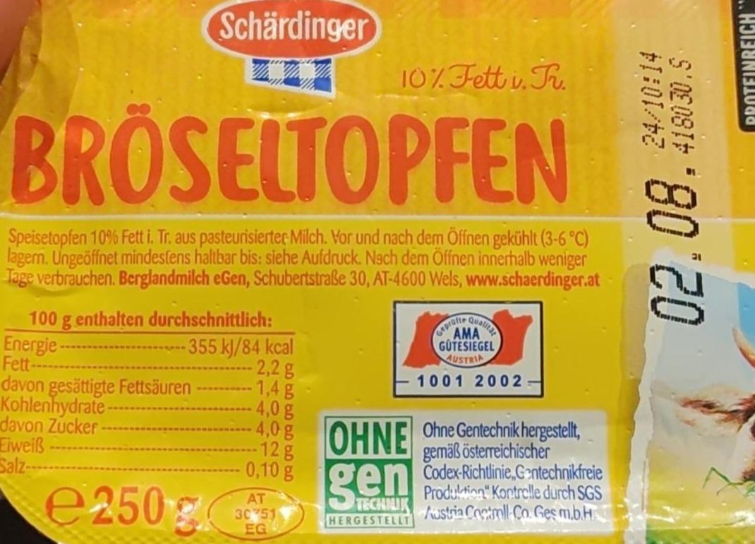 Zdjęcia - Bröseltopfen Schärdinger