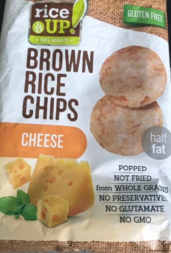 Zdjęcia - Brown rice chips cheese Rice up!