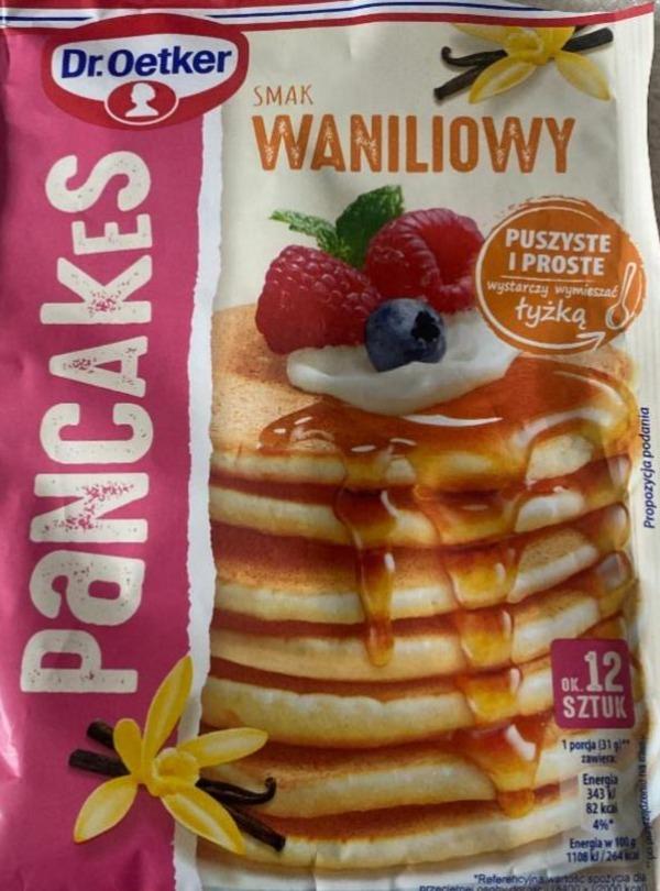 Zdjęcia - Pancakes smak waniliowy Dr. Oetker