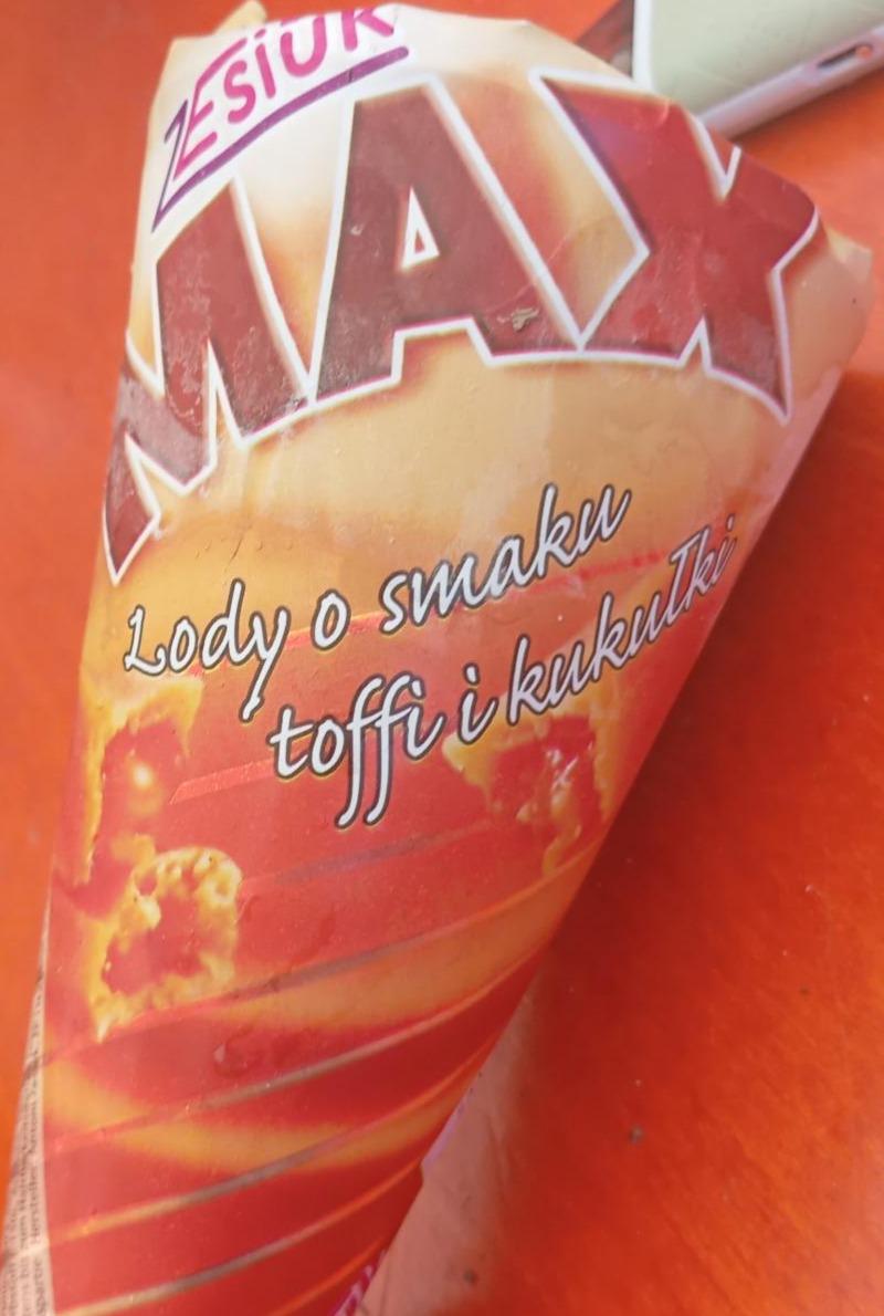 Zdjęcia - Max lody o smaku toffi i kukułki Zesiuk