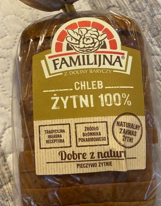 Zdjęcia - Chleb żytni 100% Familijna