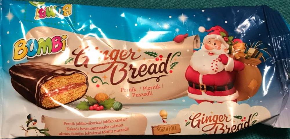 Zdjęcia - Ginger Bread piernik w polewie czekoladowej z nadzieniem BOMBI