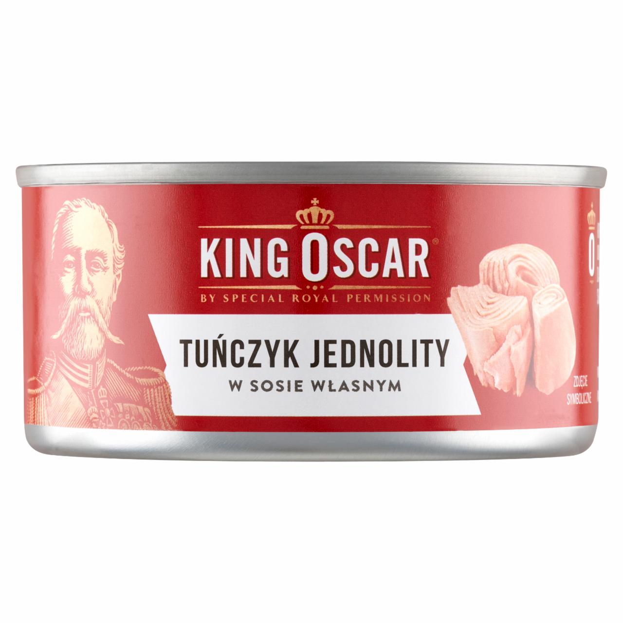 Zdjęcia - King Oscar Tuńczyk jednolity w sosie własnym 170 g