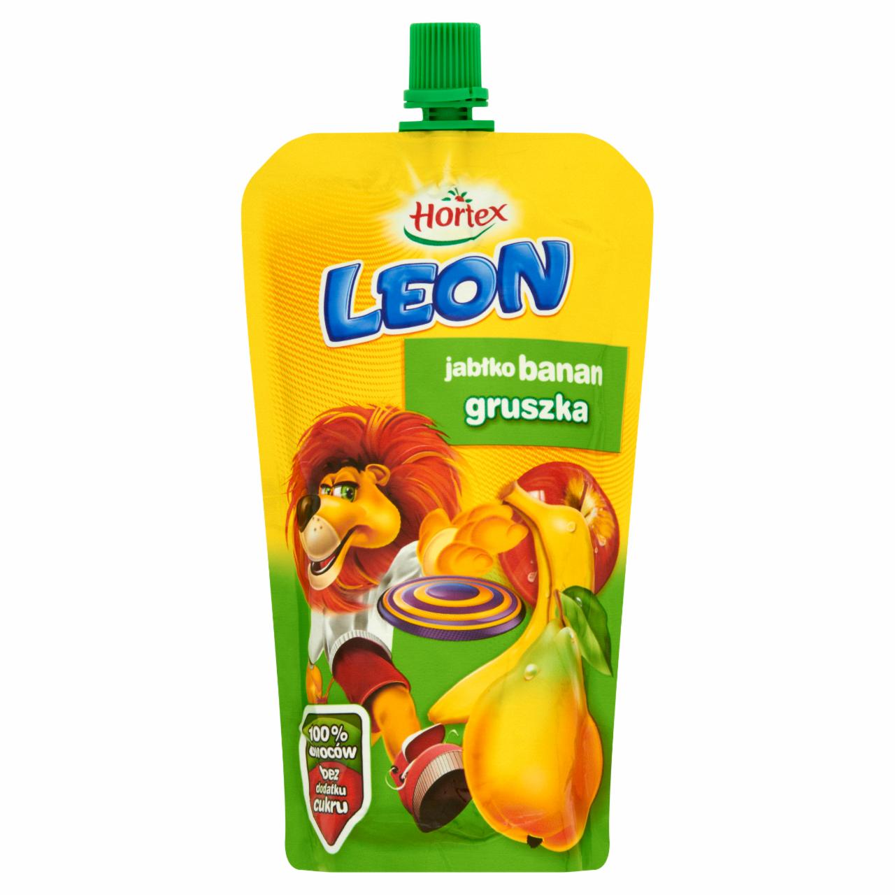 Zdjęcia - Hortex Leon Jabłko banan gruszka Koktajl owocowy 200 ml