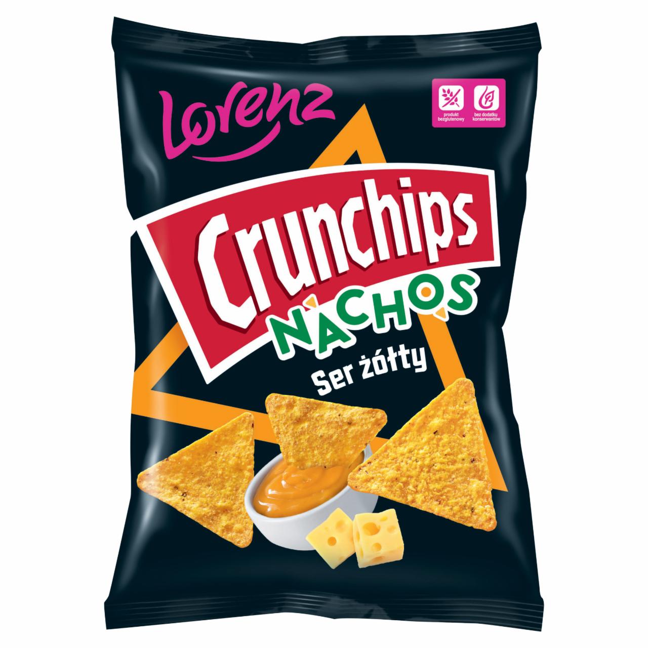 Zdjęcia - Crunchips Nachos ser żółty 100 g