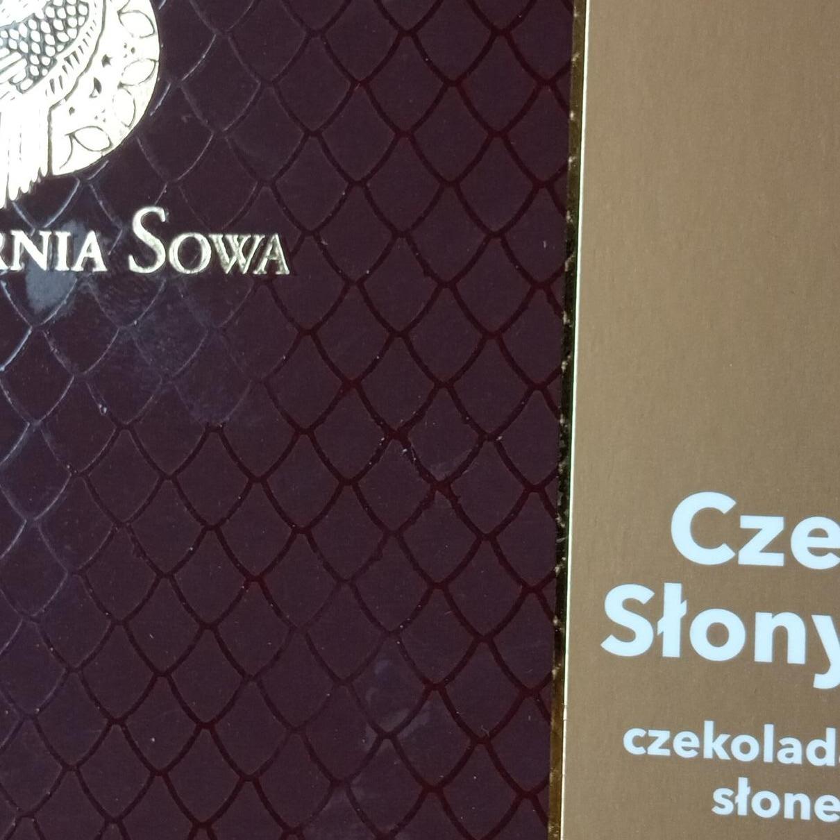 Zdjęcia - Czekolada słony karmel Cukiernia Sowa