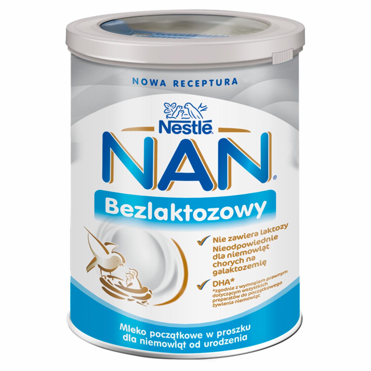 Zdjęcia - NAN EXPERTPRO Bezlaktozowy Mleko początkowe dla niemowląt od urodzenia 400 g